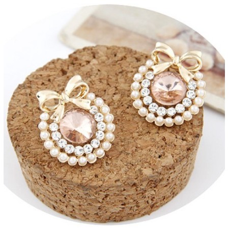 Pink Pearl Studs